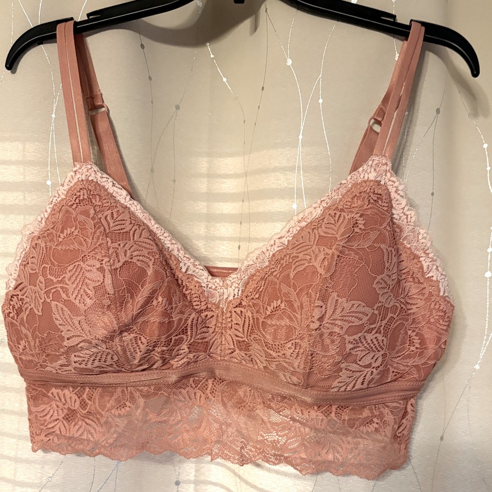 NWOT XXL Auden pink bralette